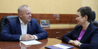 Председатель облдумы провел рабочую встречу с директором филиала ГТРК «Брянск» - Новый Путь